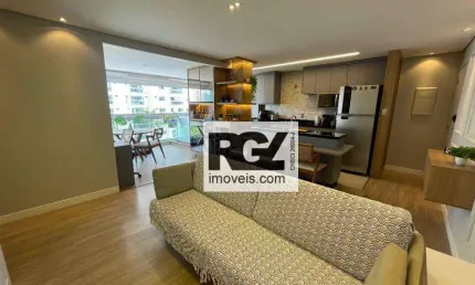Apartamento com 2 dormitórios à venda, 77 m² por R$ 1.166.000,00 - Ponta da Praia - Santos/SP