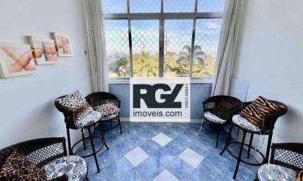 Apartamento com 3 dormitórios à venda, 119 m² por R$ 1.200.000,00 - Aparecida - Santos/SP