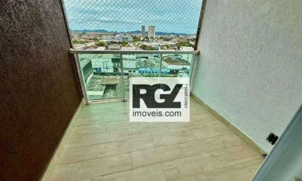 Apartamento com 2 dormitórios à venda, 60 m² por r$ 450.000,00 - vila matias - santos/sp