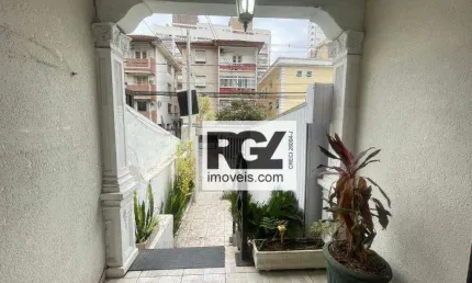 Casa com 5 dormitórios para alugar, 164 m² por R$ 4.500,00/mês - Gonzaga - Santos/SP