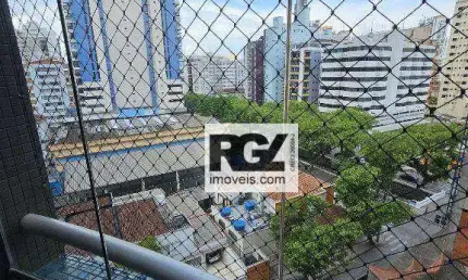 Apartamento com 4 dormitórios para alugar, 202 m² por R$ 9.700,00/mês - Pompéia - Santos/SP