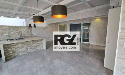 Apartamento Garden com 1 dormitório à venda, 50 m² por R$ 850.000,00 - Ponta da Praia - Santos/SP