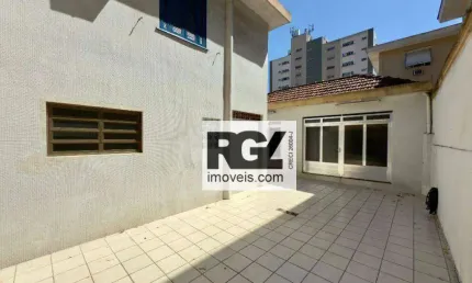Casa com 3 dormitórios à venda, 210 m² por r$ 2.130.000,00 - embaré - santos/sp
