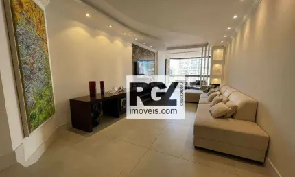 Apartamento com 4 dormitórios à venda, 202 m² por r$ 1.750.000,00 - ponta da praia - santos/sp