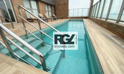 Apartamento com 2 dormitórios à venda, 77 m² por r$ 1.100.000,00 - aparecida - santos/sp