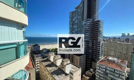 Apartamento com 1 dormitório à venda, 52 m² por r$ 780.000,00 - gonzaga - santos/sp