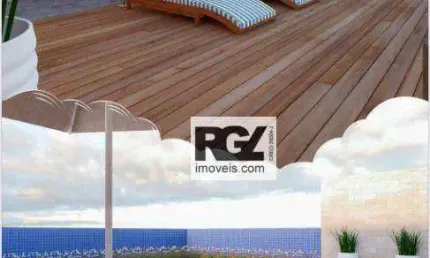 Apartamento com 2 dormitórios à venda, 59 m² por R$ 548.000,00 - Estuário - Santos/SP