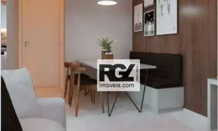 Apartamento com 2 dormitórios à venda, 65 m² por r$ 639.000,00 - estuário - santos/sp