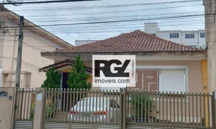 Casa com 8 dormitórios - venda por R$ 2.900.000,00 ou aluguel por R$ 20.000,00/ano - Campo Grande - Santos/SP