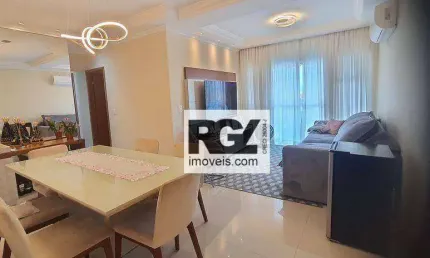Apartamento com 2 dormitórios à venda, 97 m² por R$ 1.400.000,00 - Aparecida - Santos/SP
