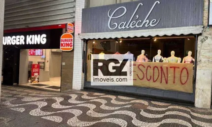 Loja para alugar, 130 m² por r$ 35.000,00/mês - gonzaga - santos/sp