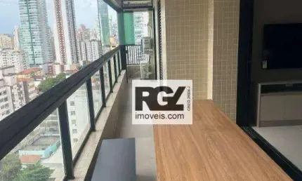 Apartamento com 2 dormitórios à venda, 75 m² por r$ 1.170.000,00 - josé menino - santos/sp