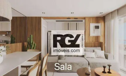 Apartamento com 2 dormitórios à venda, 59 m² por r$ 510.000,00 - marapé - santos/sp