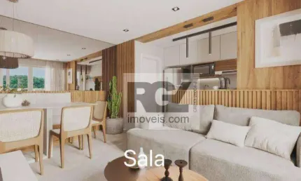 Apartamento com 2 dormitórios à venda, 55 m² por r$ 480.000,00 - marapé - santos/sp