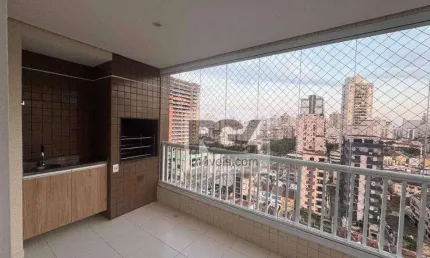 Apartamento com 3 dormitórios para alugar, 111 m² por R$ 6.500,00/mês - Encruzilhada - Santos/SP