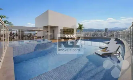 Apartamento com 2 dormitórios para alugar, 65 m² por r$ 6.900,02/mês - boqueirão - santos/sp