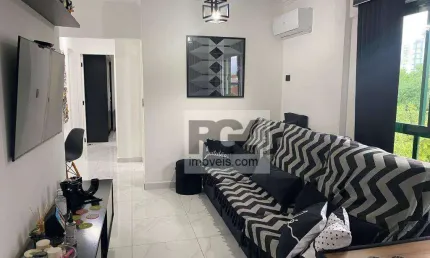 Apartamento com 2 dormitórios à venda, 71 m² por R$ 579.000,00 - Embaré - Santos/SP