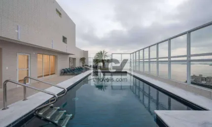Apartamento com 2 dormitórios à venda, 99 m² por r$ 1.490.000,00 - aparecida - santos/sp