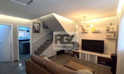 Sobrado com 3 dormitórios à venda, 120 m² por R$ 860.000,00 - Campo Grande - Santos/SP