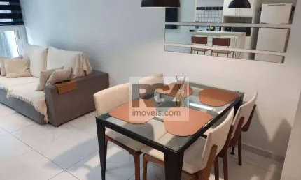 Loft para alugar, 69 m² por R$ 6.000,00/mês - Gonzaga - Santos/SP