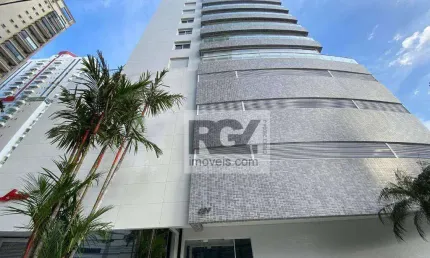 Apartamento com 2 dormitórios à venda, 106 m² por r$ 1.449.000,00 - boqueirão - santos/sp