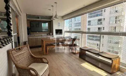 Apartamento com 3 dormitórios à venda, 132 m² por r$ 1.680.000,00 - ponta da praia - santos/sp