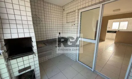 Apartamento com 3 dormitórios para alugar, 100 m² por R$ 4.800,00/mês - Aparecida - Santos/SP