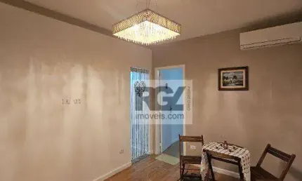 Apartamento com 1 dormitório à venda, 52 m² por r$ 390.000,00 - gonzaga - santos/sp