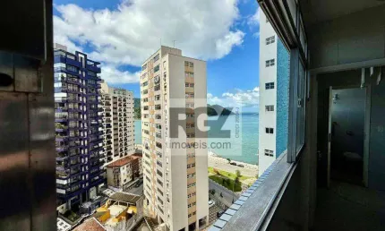 Apartamento com 3 dormitórios à venda, 199 m² por r$ 1.850.000 - ponta da praia - santos/sp