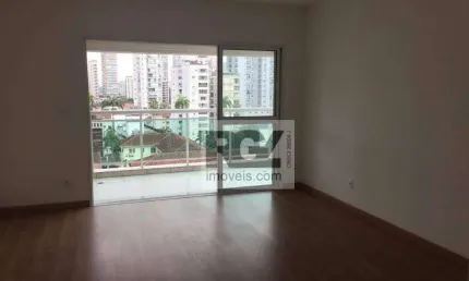 Apartamento com 3 dormitórios para alugar, 109 m² por R$ 6.500,02/mês - Gonzaga - Santos/SP