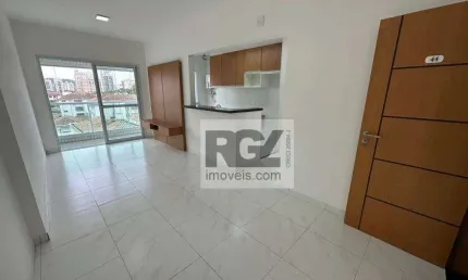 Apartamento com 2 dormitórios para alugar, 73 m² por r$ 4.500,00/mês - ponta da praia - santos/sp