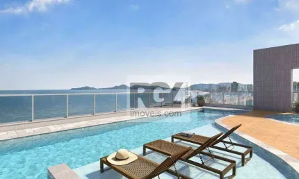 Apartamento com 3 dormitórios à venda, 129 m² por r$ 2.850.000,00 - embaré - santos/sp