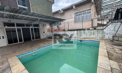 Casa com 4 dormitórios para alugar por R$ 20.000,00/mês - Boqueirão - Santos/SP