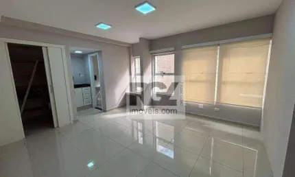 Sala à venda, 85 m² por r$ 360.000,00 - embaré - santos/sp