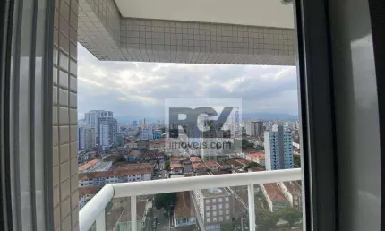 Apartamento com 3 dormitórios para alugar, 94 m² por R$ 6.417/mês - Boqueirão - Santos/SP