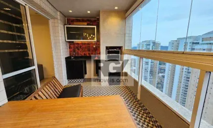 Apartamento com 3 dormitórios à venda, 92 m² por R$ 950.000,00 - Ponta da Praia - Santos/SP