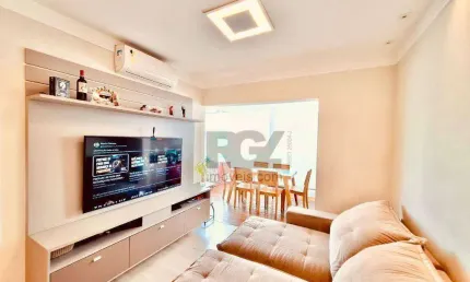 Apartamento com 3 quartos para alugar, 88 m² por r$ 9.000/mês - campo grande - santos/sp