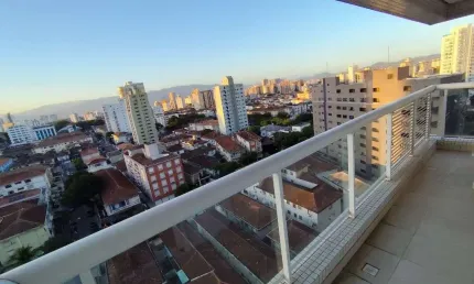 Apartamento com 3 dormitórios para alugar, 94 m² por r$ 7.465,00/mês - boqueirão - santos/sp