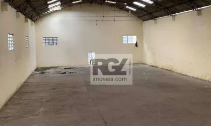 Galpão, 1200 m² - venda por R$ 6.500.000,00 ou aluguel por R$ 43.033,00/mês - Macuco - Santos/SP