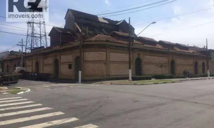 Galpão para alugar, 5000 m² por r$ 150.000,00/mês - paquetá - santos/sp