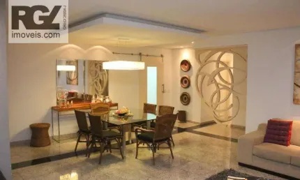 Apartamento com 3 dormitórios à venda, 192 m² por r$ 2.400.000,00 - embaré - santos/sp