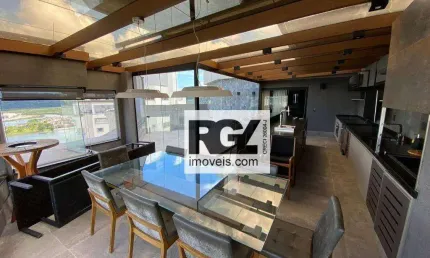 Cobertura com 4 dormitórios à venda, 680 m² por R$ 10.000.000,01 - Ponta da Praia - Santos/SP