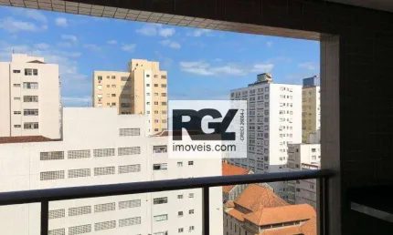 Apartamento com 2 dormitórios à venda, 128 m² por r$ 1.650.000,00 - boqueirão - santos/sp