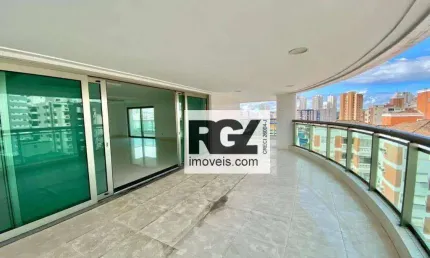 Apartamento com 4 dormitórios à venda, 488 m² por r$ 7.800.000,00 - ponta da praia - santos/sp