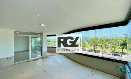 Apartamento à venda, 442 m² por r$ 4.000.000,00 - aparecida - santos/sp