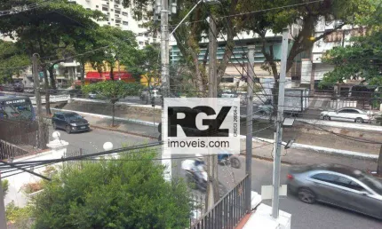 Sala para alugar, 96 m² por r$ 5.550,00/mês - boqueirão - santos/sp