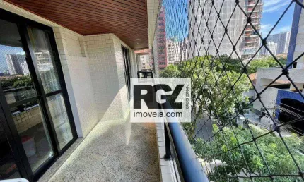 Apartamento com 4 dormitórios à venda, 227 m² por r$ 1.380.000,00 - boqueirão - santos/sp
