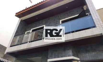 Sobrado com 4 dormitórios, 266 m² - venda por R$ 2.900.000,00 ou aluguel por R$ 12.750,00/mês - Gonzaga - Santos/SP