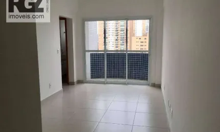 Apartamento com 1 dormitório para alugar, 53 m² por R$ 3.600,02/mês - Ponta da Praia - Santos/SP
