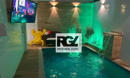 Casa com 3 dormitórios à venda por R$ 2.357.000,00 - Ponta da Praia - Santos/SP